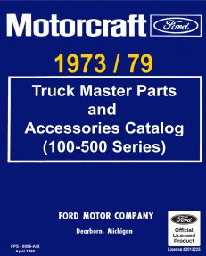 1973/79 Ford Truck Master Parts Catalog