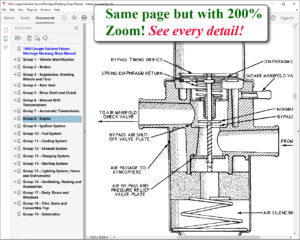Screenshot 1968 Cougar Fairlane Falcon Montego Mustang Shop Manua on PDF