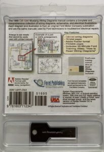 1965 Colorized Mustang Wiring Diagrams USB