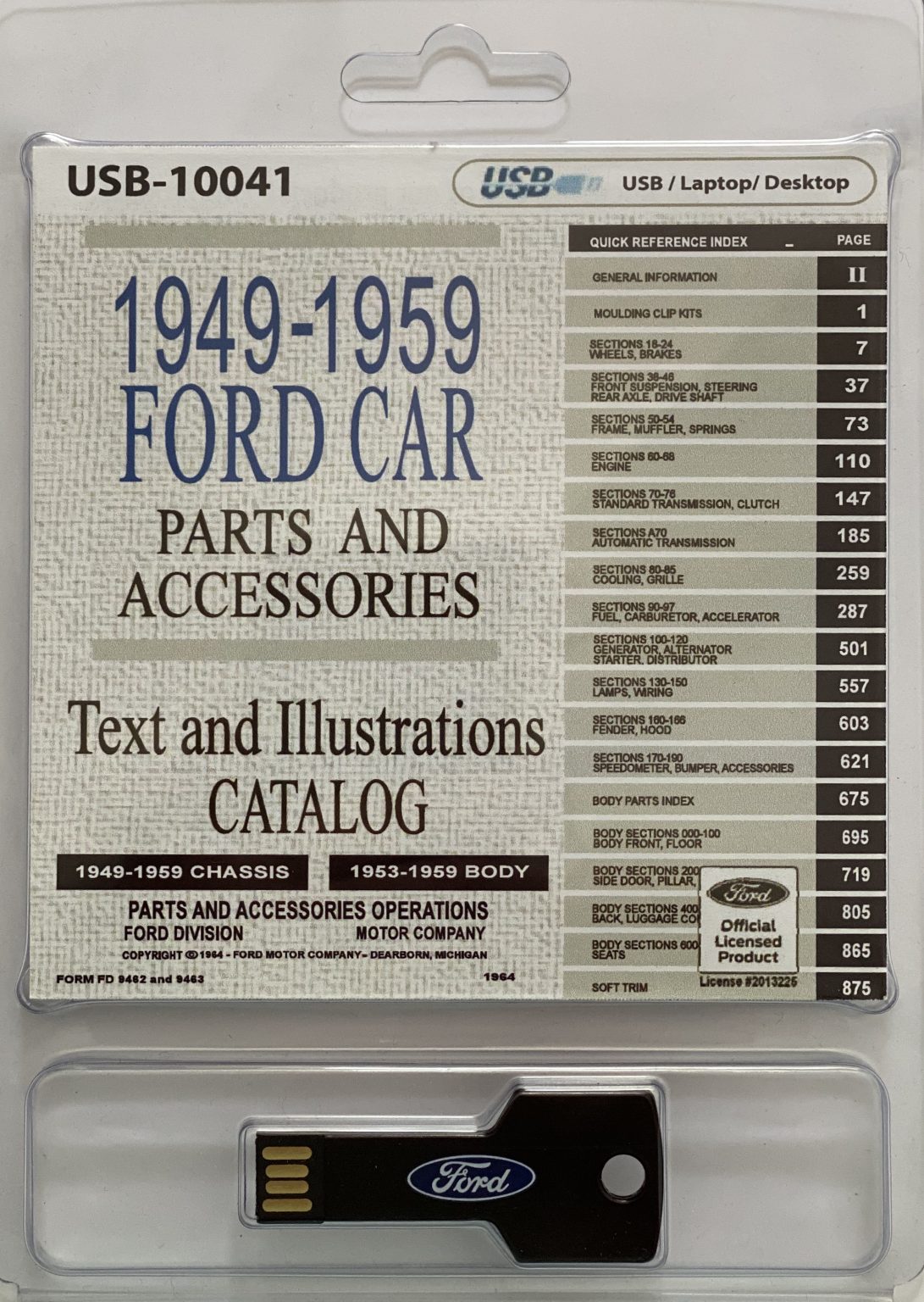 1/43 Ford Ranch ワゴン1959 GENUINE PARTS GENUINE-FORD-PARTS GPF446 Scale 1/43 | FORD USA RANCH WAGON