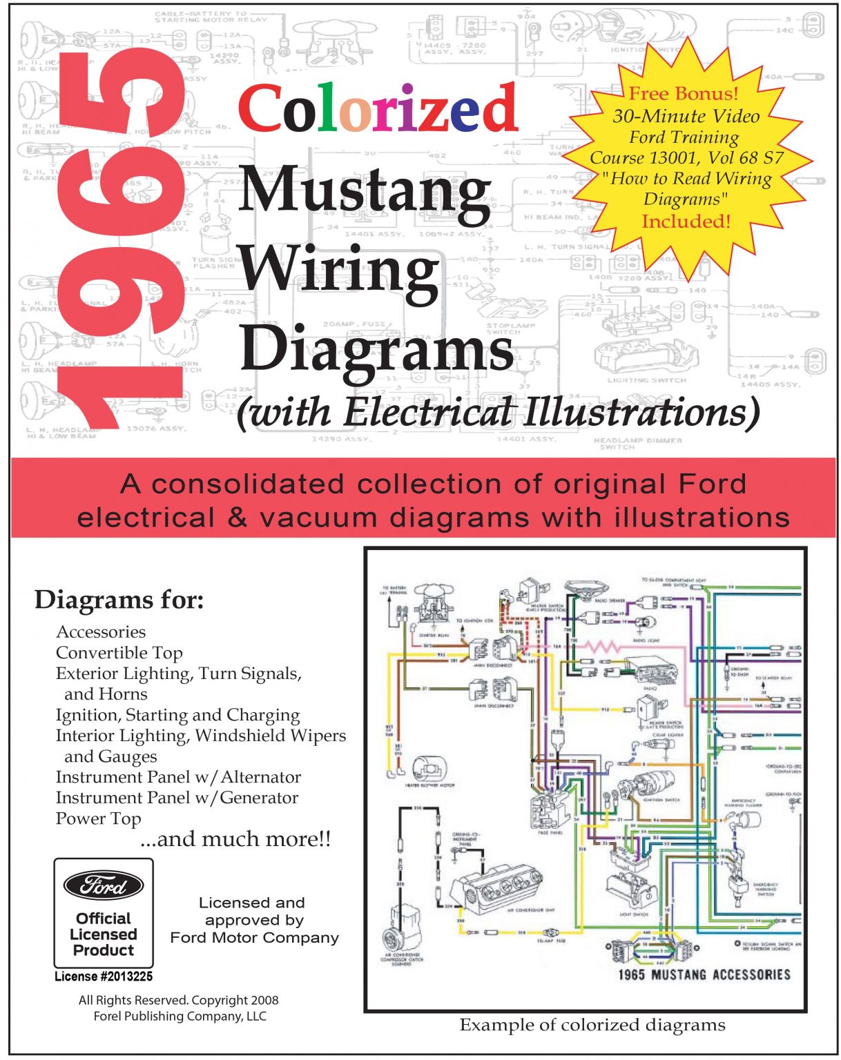 1965 Colorized Mustang Wiring Diagrams - Fordmanuals.com 1965-colorized-mustang-wiring-diagrams-fordmanuals-com