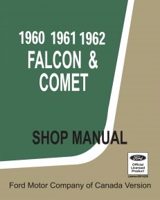 1960-62 Ford Falcon and Comet Shop Manual