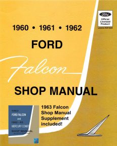 1960-63 Ford Falcon Shop Manual