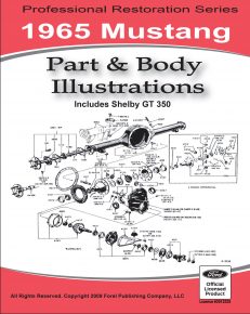 1965 Mustang Part and Body Illustrations