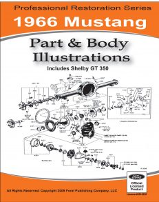 1966 Mustang Part and Body Illustrations
