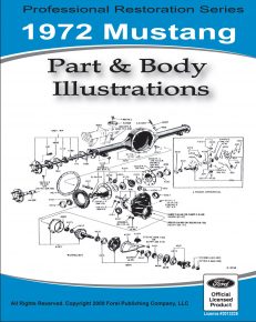 1972 Mustang Part and Body Illustrations PDF eBook