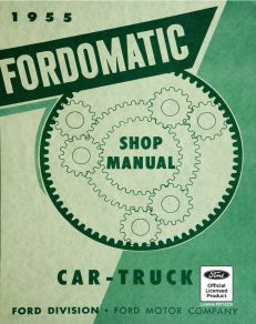 1955 Fordomatic Car-Truck Shop Manual
