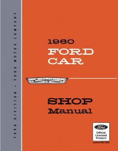 1960 Ford Car Shop Manual