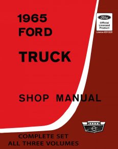 1965 Ford Truck Shop Manual