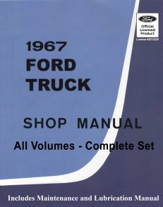 1967 Ford Truck Shop Manual
