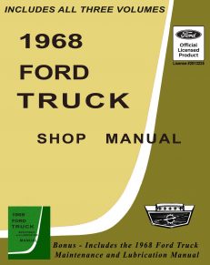 1968 Ford Truck Shop Manual