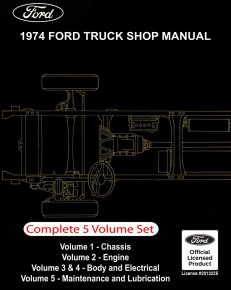 1974 Ford Truck Shop Manual PDF