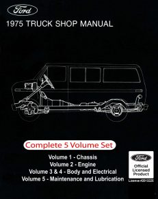 1975 Ford Truck Shop Manual