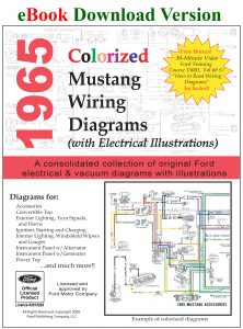 1965 Colorized Mustang Wiring Diagrams eBook Download