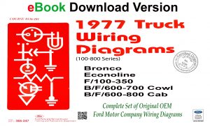 1977 Ford Truck Wiring Diagrams eBook