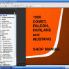 screenshot 1966 Comet, Falcon, Fairlane, and Mustang Shop Manual