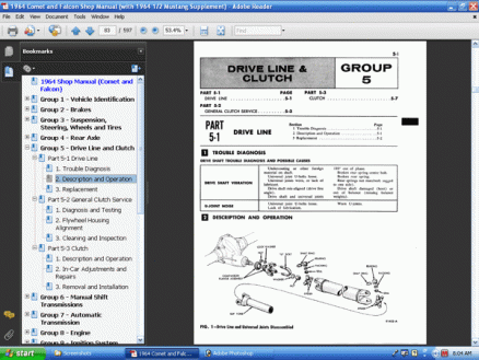 1964 Comet and Falcon Shop Manual on PDF