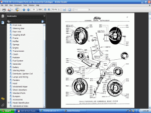 screenshot 1928-48 Ford Car and Truck Chassis Parts and Accessories Catalogue