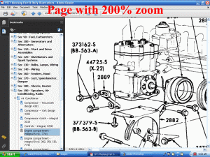 1971 Mustang Part and Body Illustrations