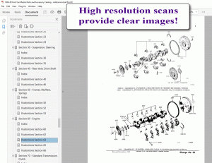 Screenshot 1963-1968 Ford Car Master Parts and Accessories Catalog
