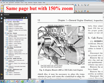 1956 Ford Truck Shop Manual PDF eBook