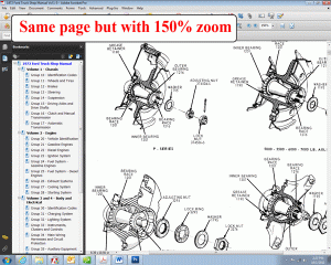 1972 Ford Truck Shop Manual screenshot