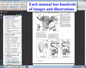 screenshot 1974 Ford Truck Shop Manual PDF