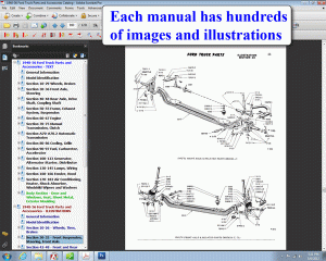 screenshot of 1948-56 Ford Truck Master Parts and Accessory Catalog PDF
