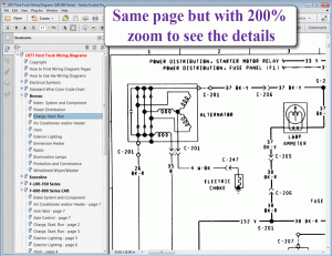 1977 Ford Truck Wiring Diagrams Screenshot