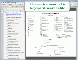 1978 Ford Truck Wiring Diagrams screenshot