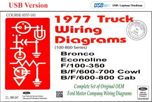 1977 Ford Truck Wiring Diagrams USB