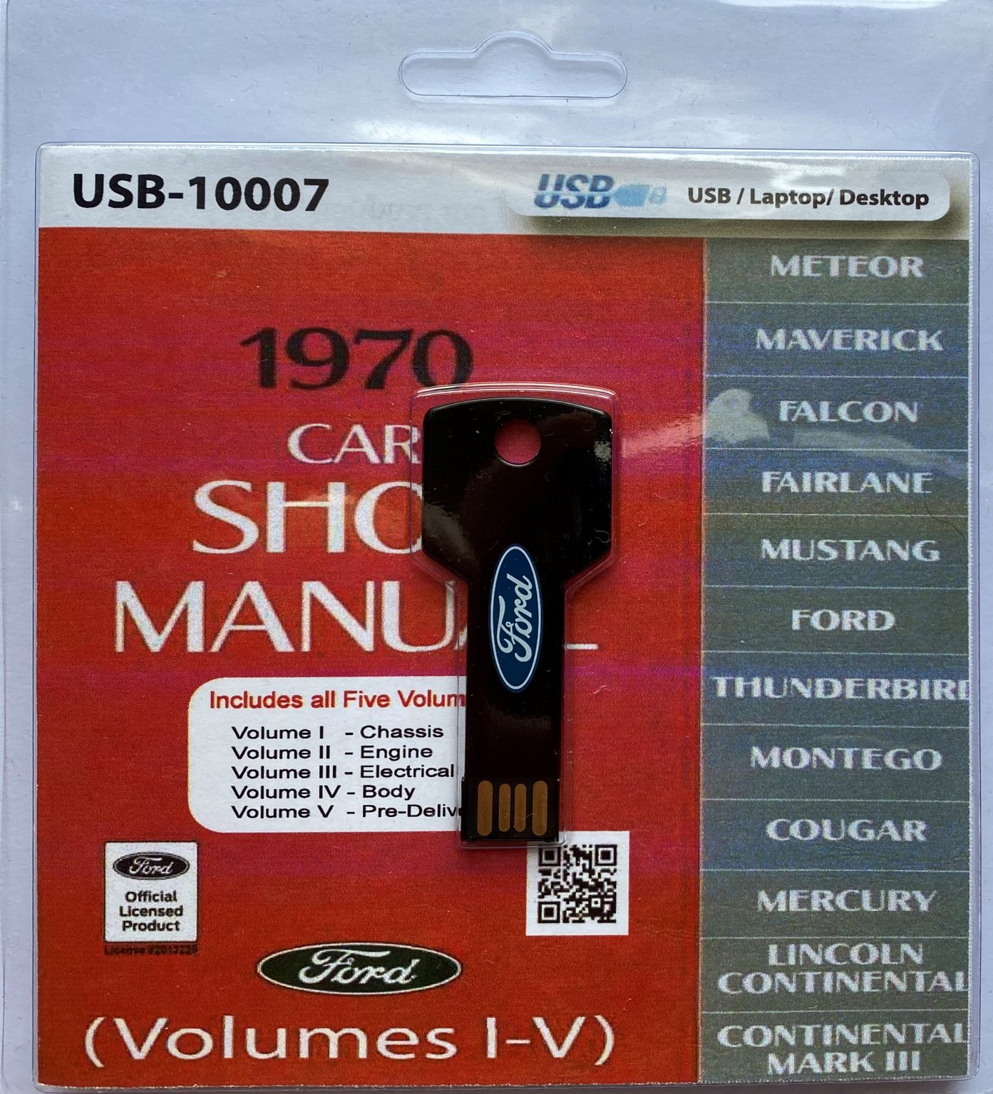 1970 Ford Car Shop Manual Vol I-V - Fordmanuals.com