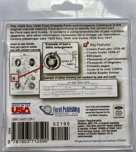 1928-48 Ford Car and Truck Chassis Parts and Accessories Catalogue