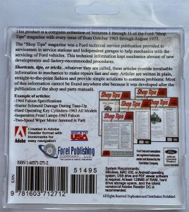 USB Clamshell of Ford Shop Tips