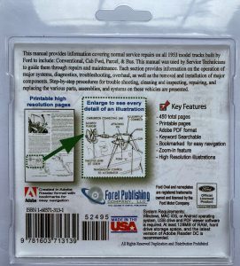 1953 Ford Truck Shop Manual on PDF