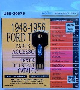 screenshot of 1948-56 Ford Truck Master Parts and Accessory Catalog PDF