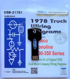 1978 Ford Truck Wiring Diagrams USB
