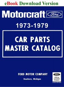 Ebook PDF 1973-79 Ford Car Parts and Accessories Catalog