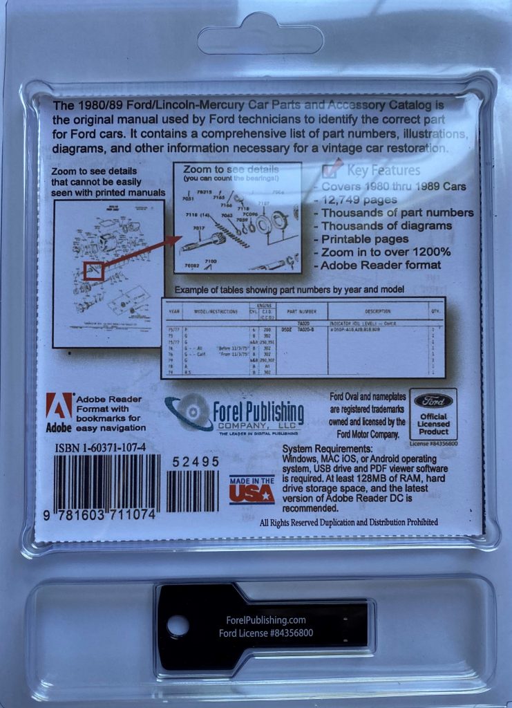 1980-89 Ford 100-500 Series Light Truck Master Parts Catalog CD - HiPo Parts Garage 1980-89 Ford 100-500 Series Light Truck Master Parts Catalog CD - HiPo Parts Garage
