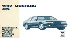 1992 Mustang Electrical & Vacuum Trouble-Shooting Manual (EVTM)