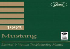 1993 Mustang Electrical & Vacuum Trouble-Shooting Manual (EVTM)