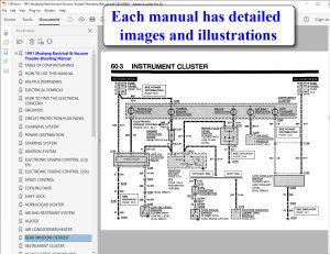 Screenshot 1991 Mustang Electrical & Vacuum Trouble-Shooting Manual (EVTM)