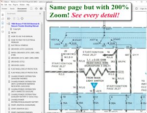 screenshot eBook download Cover of 1984 Bronco F150/350 Electrical & Vacuum Trouble-Shooting Manual (EVTM)