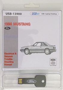USB version 1990 Mustang Electrical & Vacuum Trouble-Shooting Manual (EVTM)