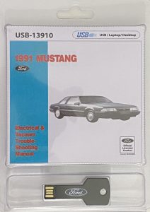 USB 1991 Mustang Electrical & Vacuum Trouble-Shooting Manual (EVTM)
