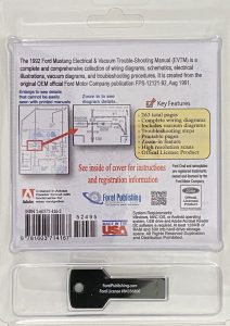 USB 1992 Mustang Electrical & Vacuum Trouble-Shooting Manual (EVTM)