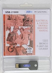 1980 Bronco F-100/F-350 Courier Electrical & Vacuum Trouble-Shooting Manual (EVTM)