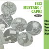 1983 Mustang Capri Electrical & Vacuum Trouble-Shooting Manual (EVTM)