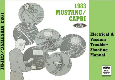 1983 Mustang Capri Electrical & Vacuum Trouble-Shooting Manual (EVTM)
