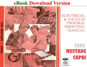eBook 1980 Mustang/Capri Electrical & Vacuum Trouble-Shooting Manual (EVTM)